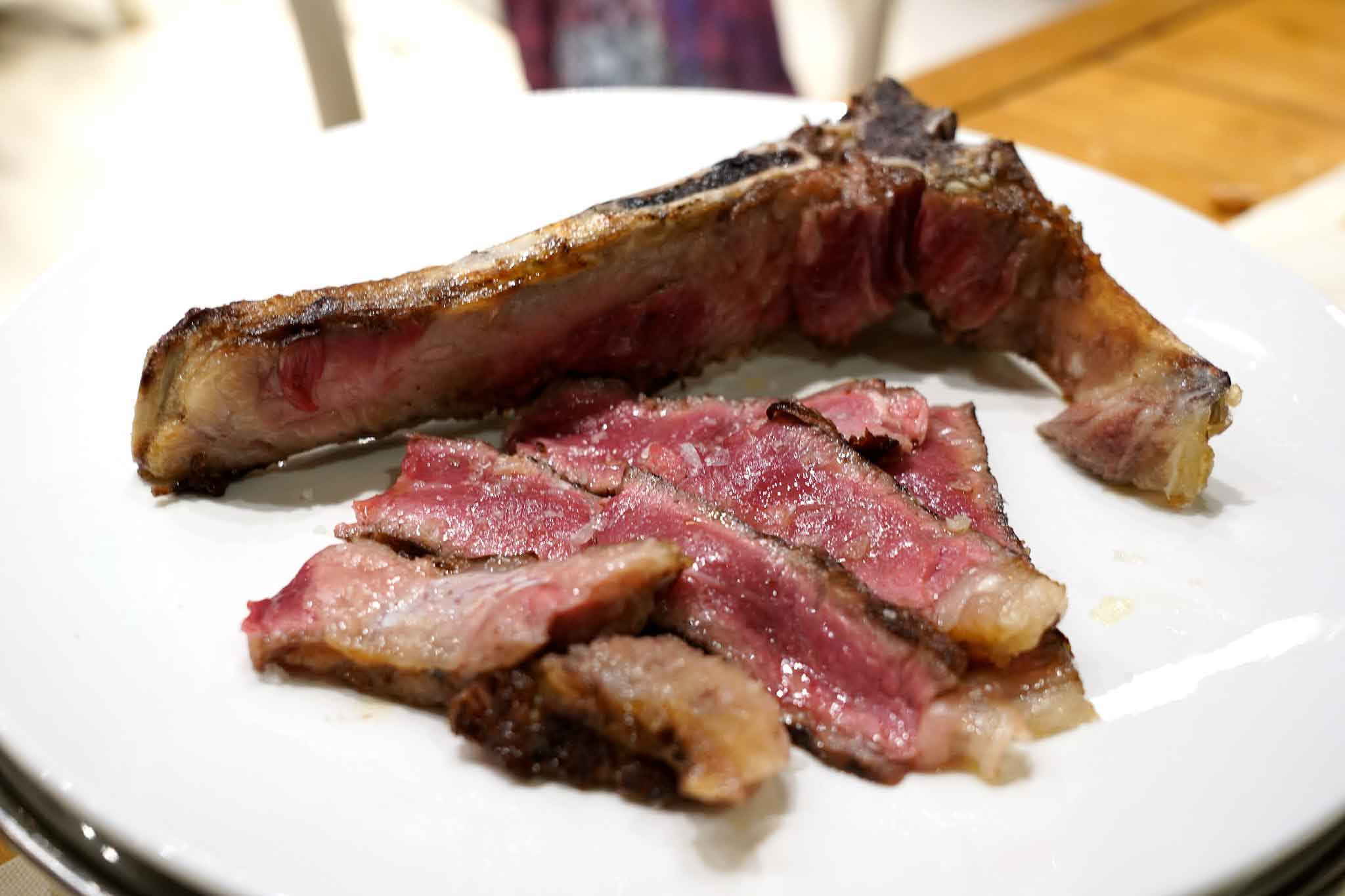 carne tagliata Braceria Bifulco