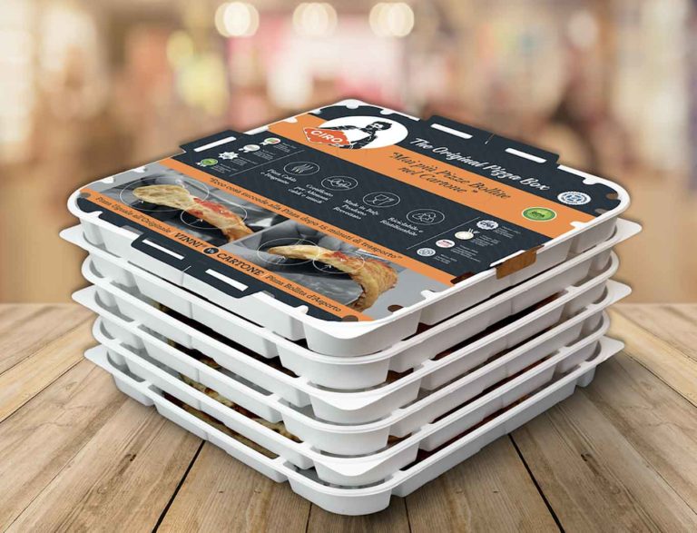 Pizza da asporto. La pizzeria da Michele adotta speciali contenitori