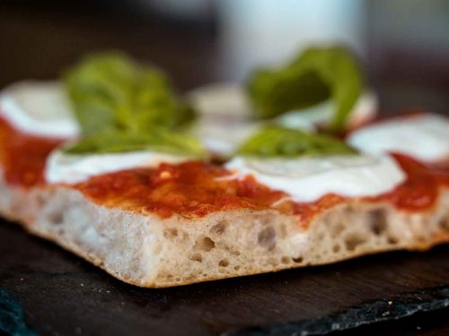 Pizza teglia gusti classici