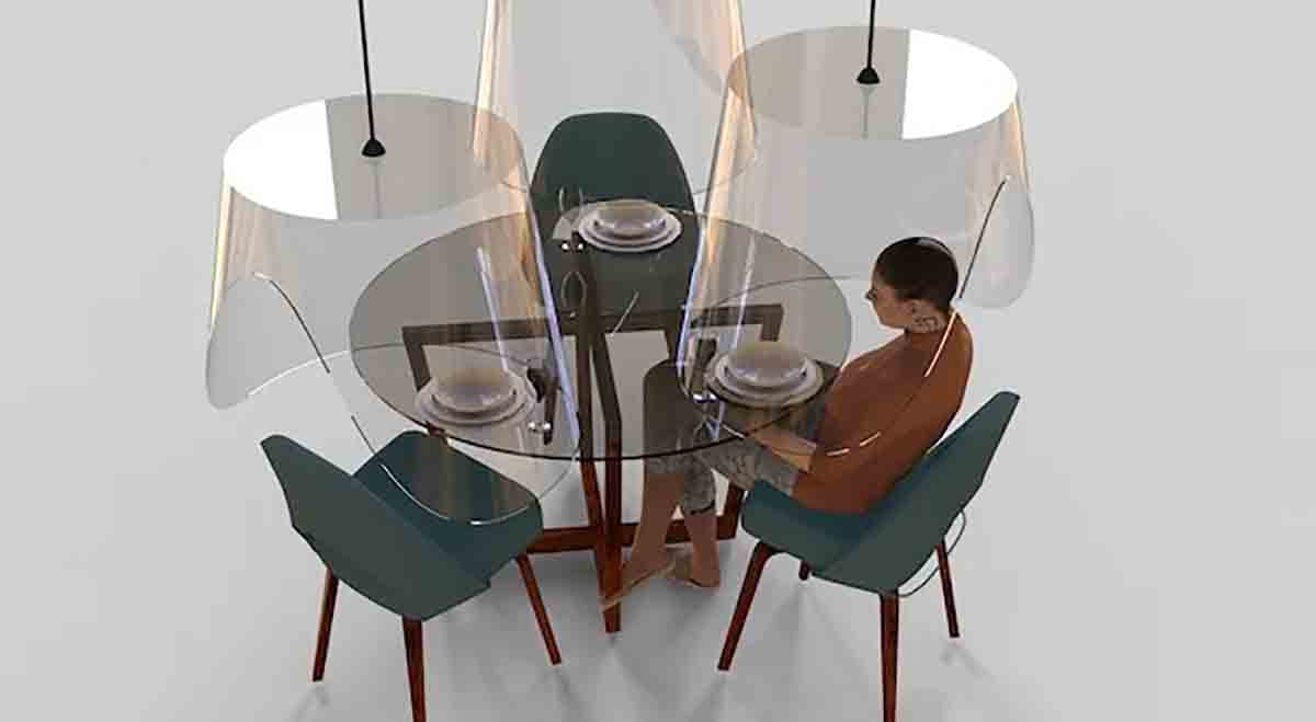 plexiglass ristorante