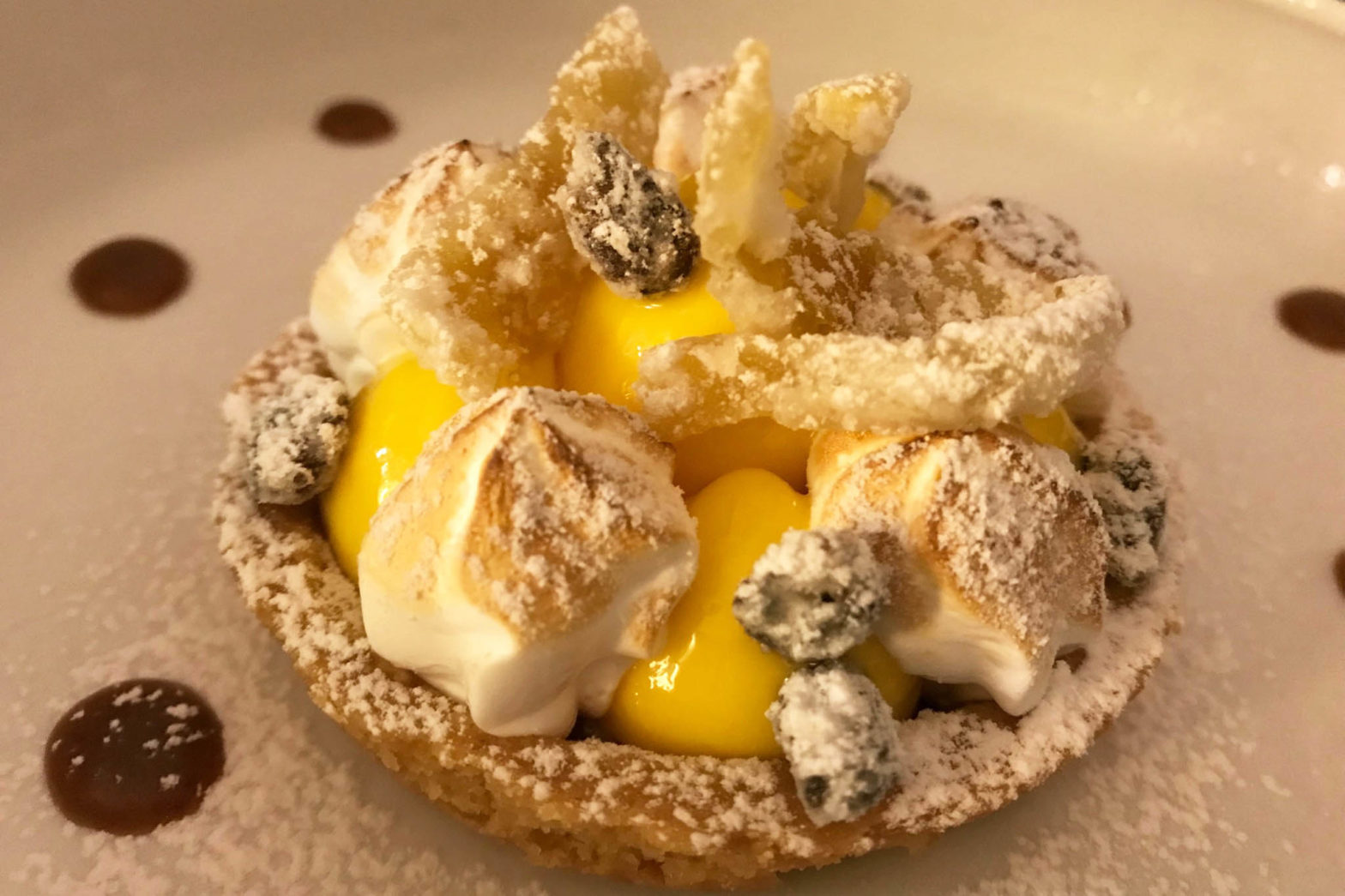 Qb DuePuntoZero lago di Garda dessert capperi sabbiati
