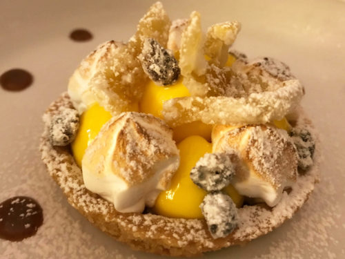 Qb DuePuntoZero lago di Garda dessert capperi sabbiati
