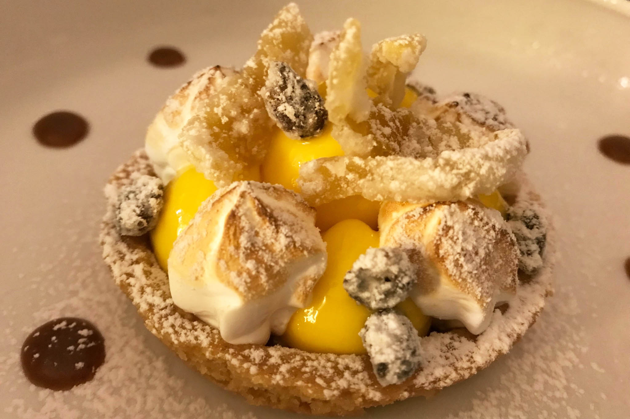 Qb DuePuntoZero lago di Garda dessert capperi sabbiati