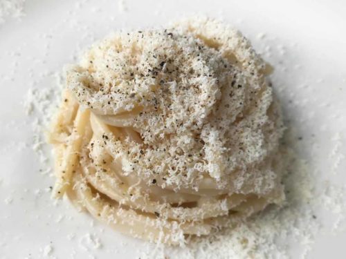 spaghetti cacio e pepe
