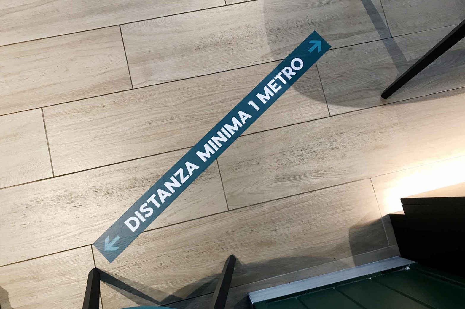 Coronavirus ristorante distanza minima un metro