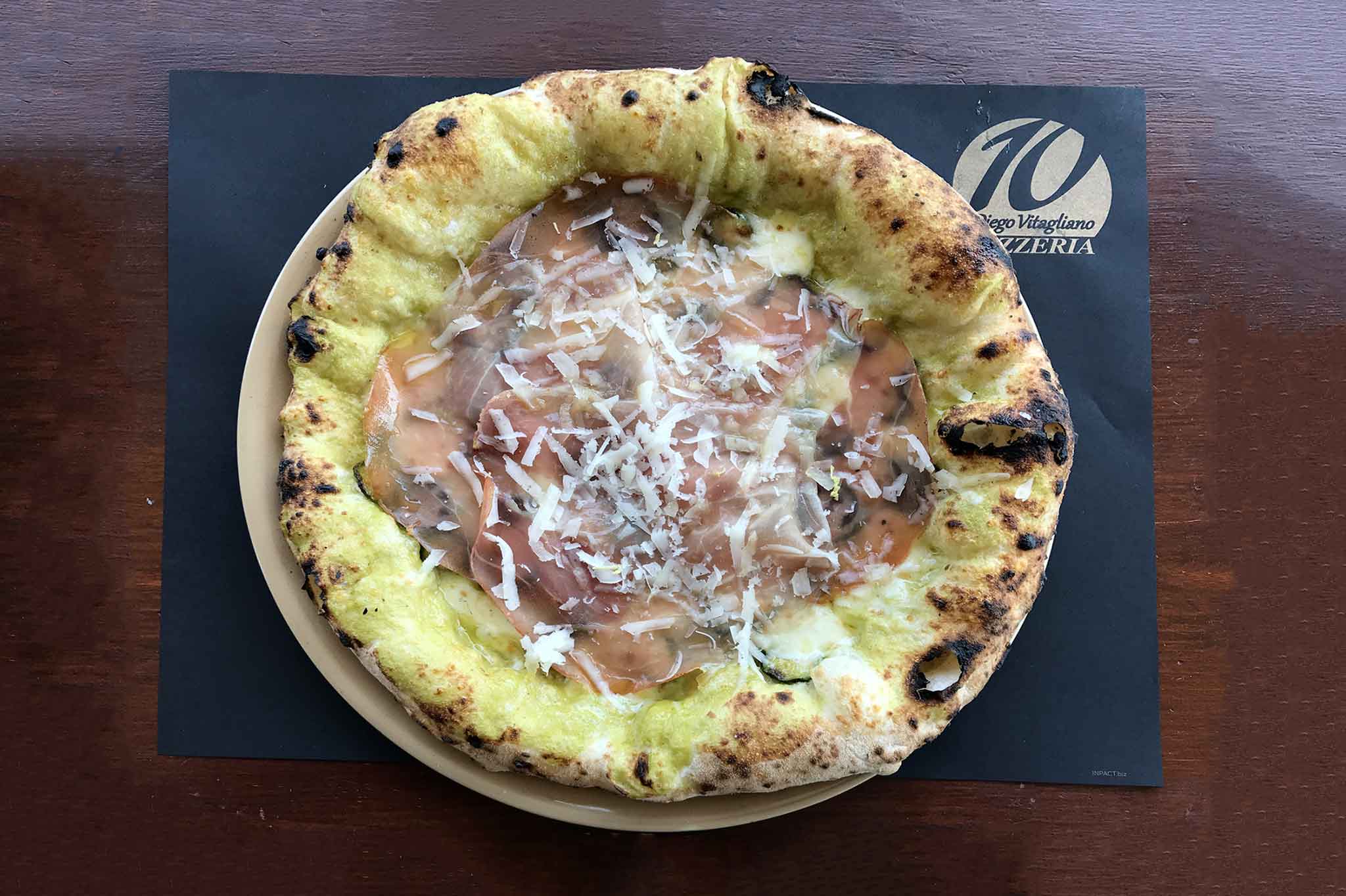 pizza alla Nerano Diego Vitagliano