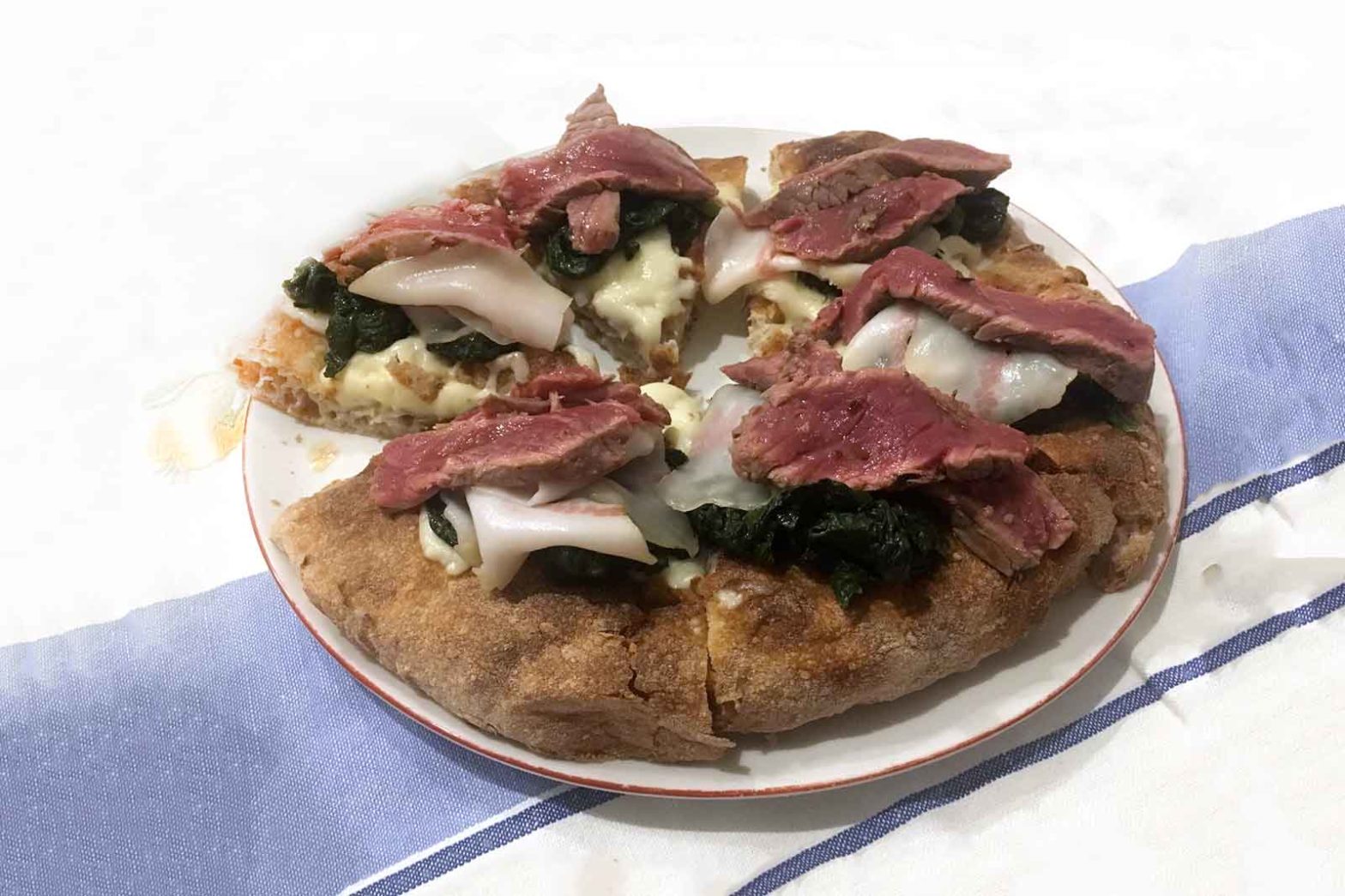 pizza i Tigli a casa Simone Padoan