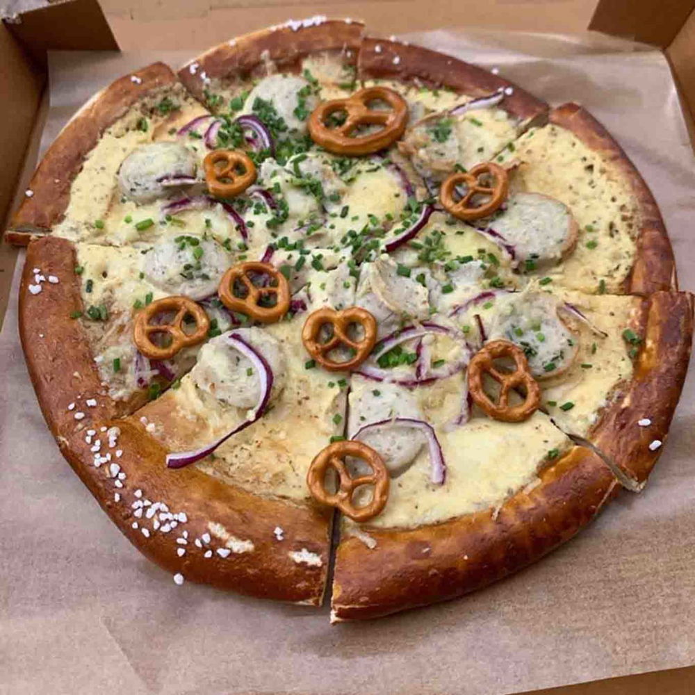 Brizza La Pizza Di Bretzel Con Formaggio E Senape Virale Ahim Brizza La Pizza Di Bretzel Con Formaggio E Senape Virale Ahim