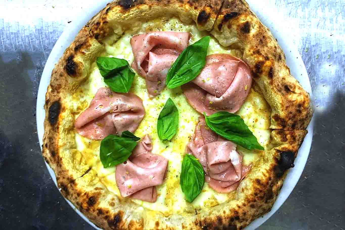 pizza mortadella Fabio Di Giovanni