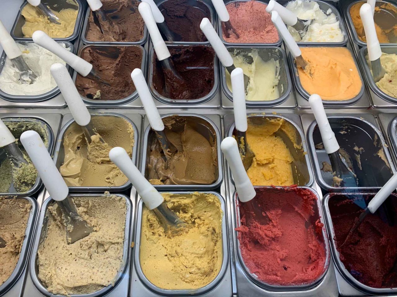 5 migliori gelaterie di Roma vaschette gelati
