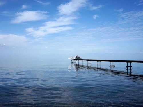 Nowhere tavolo sul lago