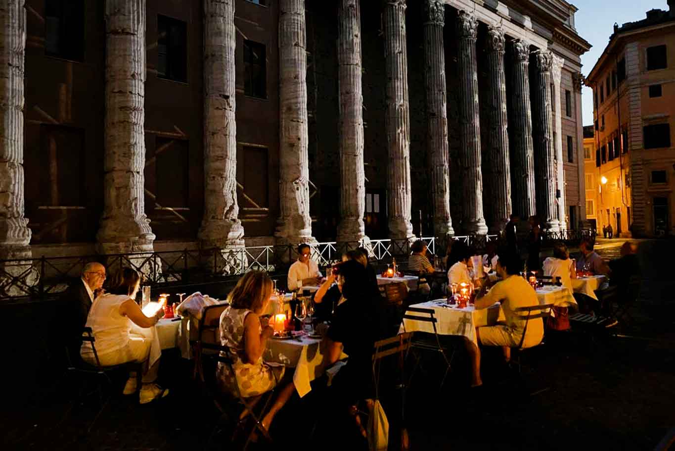 Roma dehors Osteria Ingegno
