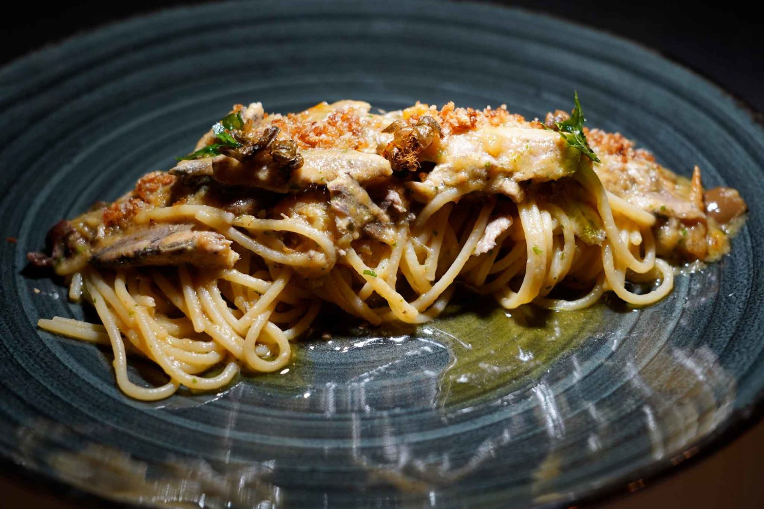 Suscettibile ristorante Pioppi Cilento spaghetti puttanesca di mare