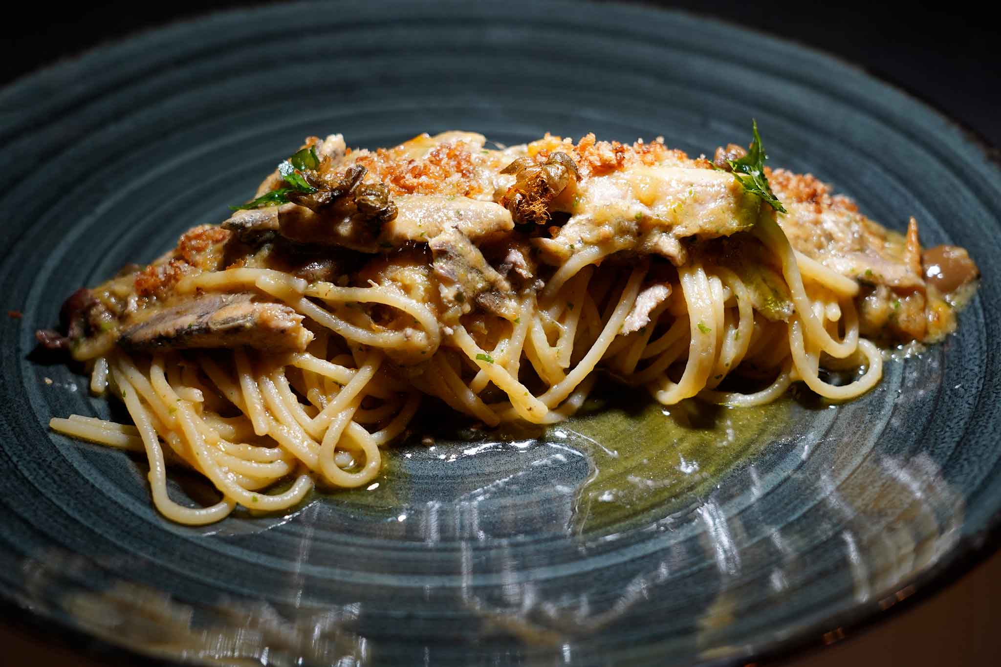 Suscettibile ristorante Pioppi Cilento spaghetti puttanesca di mare