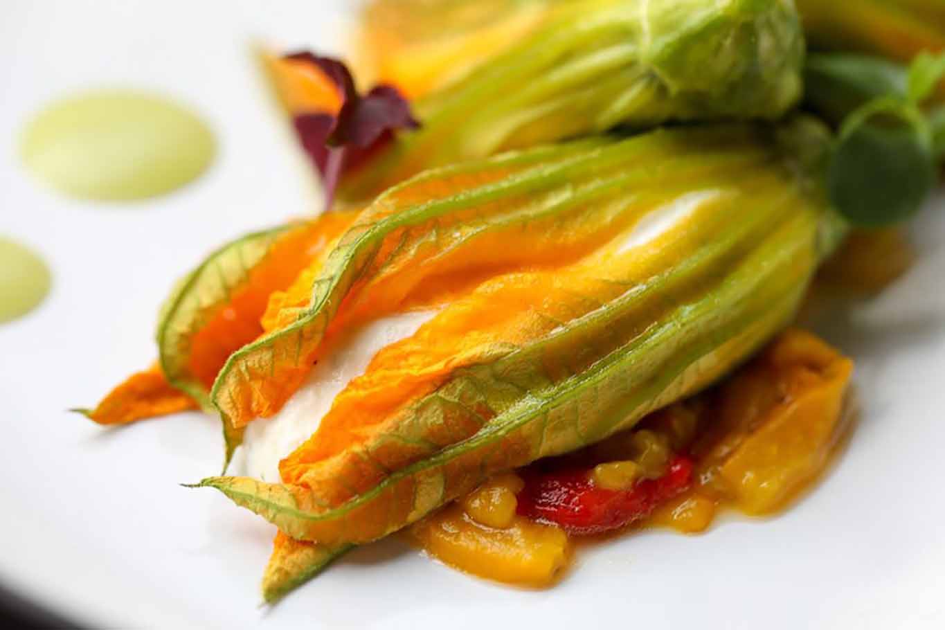 fiore di zucca Sotto Sotto Milano