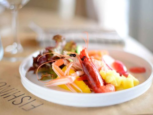 crudo di pesce fishing lab pietrasanta