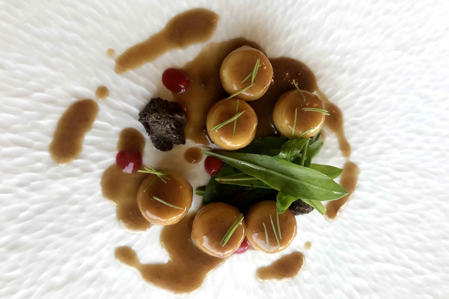 gnocchi La Peca ristorante a Lonigo 2 stelle Michelin