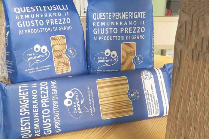 pasta del consumatore pasta del consumatore