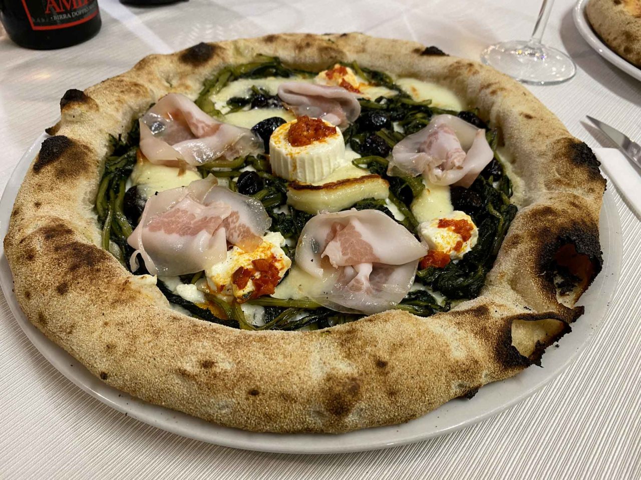 Pizza napoletana in Sicilia 