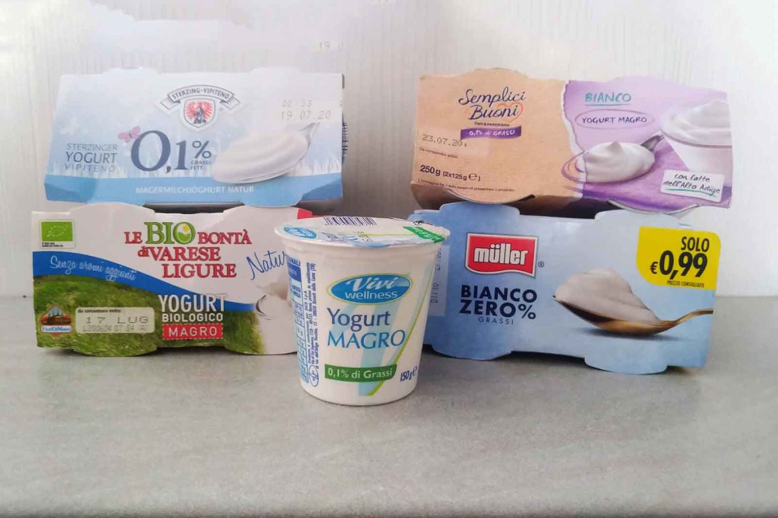 yogurt magro prova assaggio