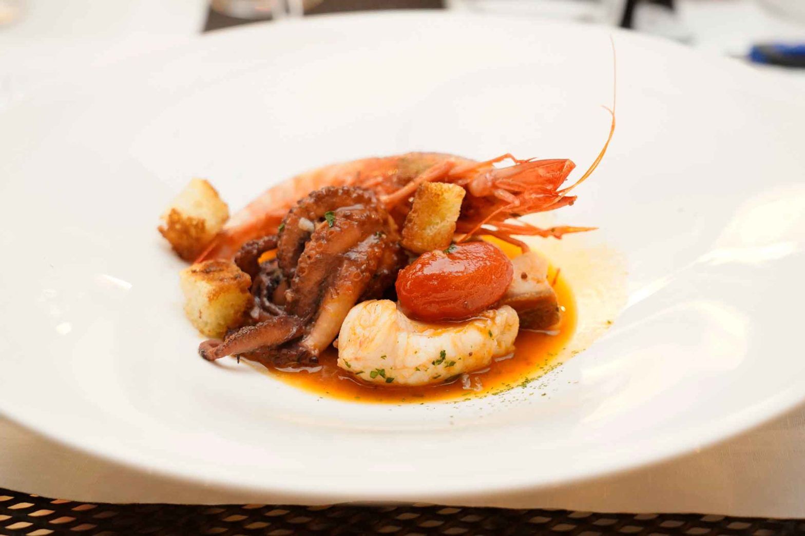 zuppa di pesce Locanda Le Tre Sorelle Casal Velino
