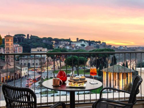 47 circus roma roof garden aperitivo