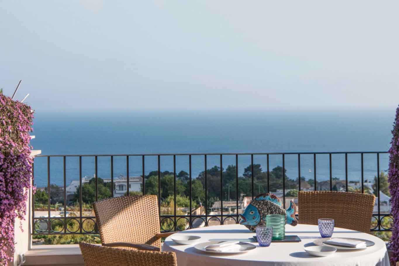 Capri Tiberio Palace Terrazza ristorante