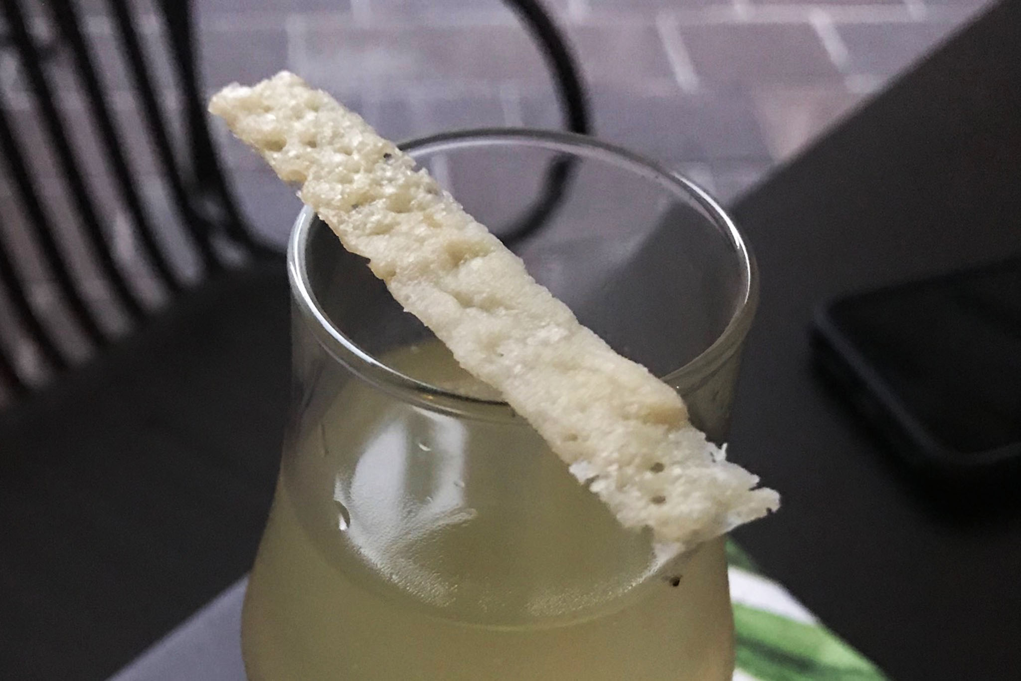 cocktail martini Cacio & Pepe