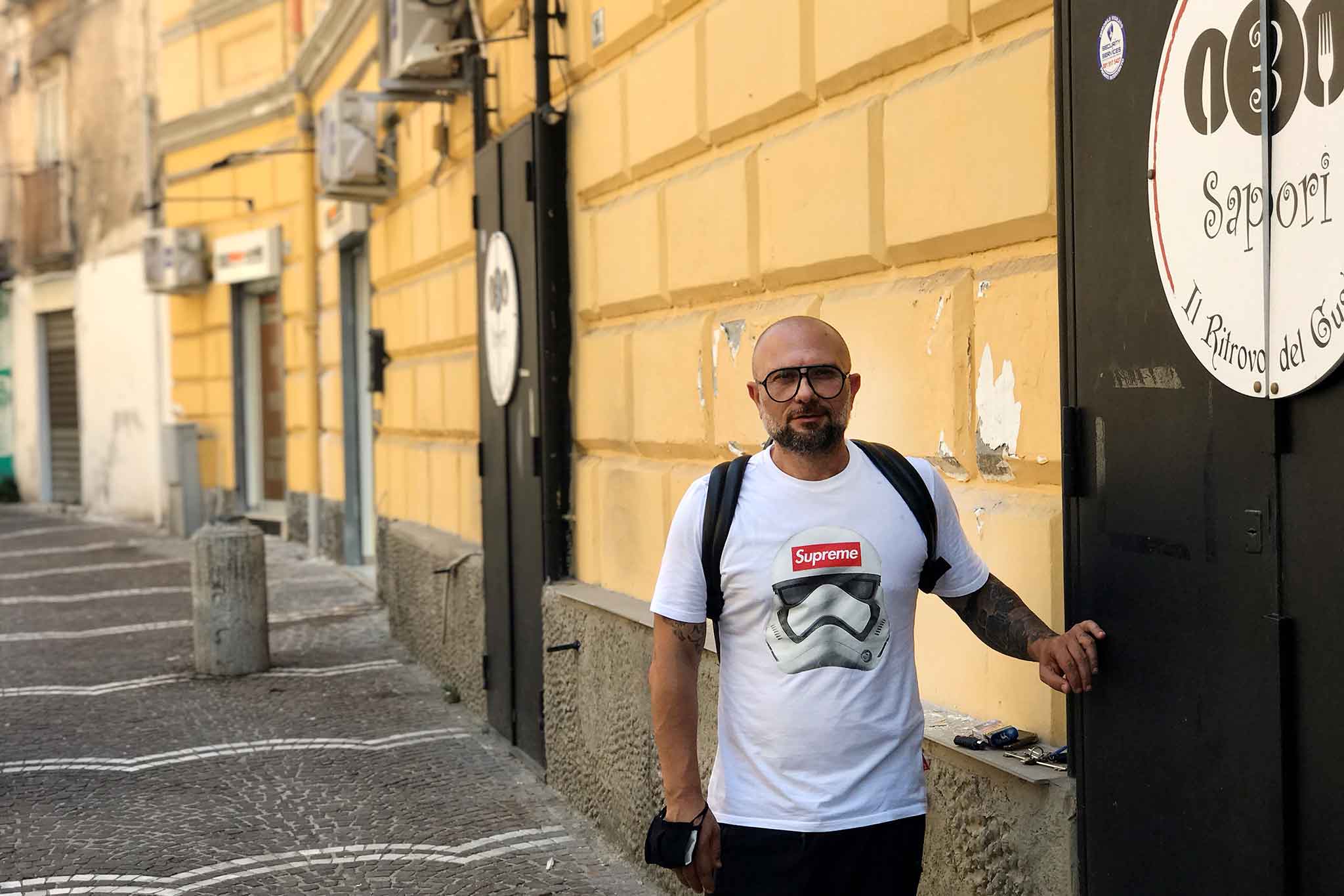 Peppe Pignalosa apre Gina Pizza a Portici