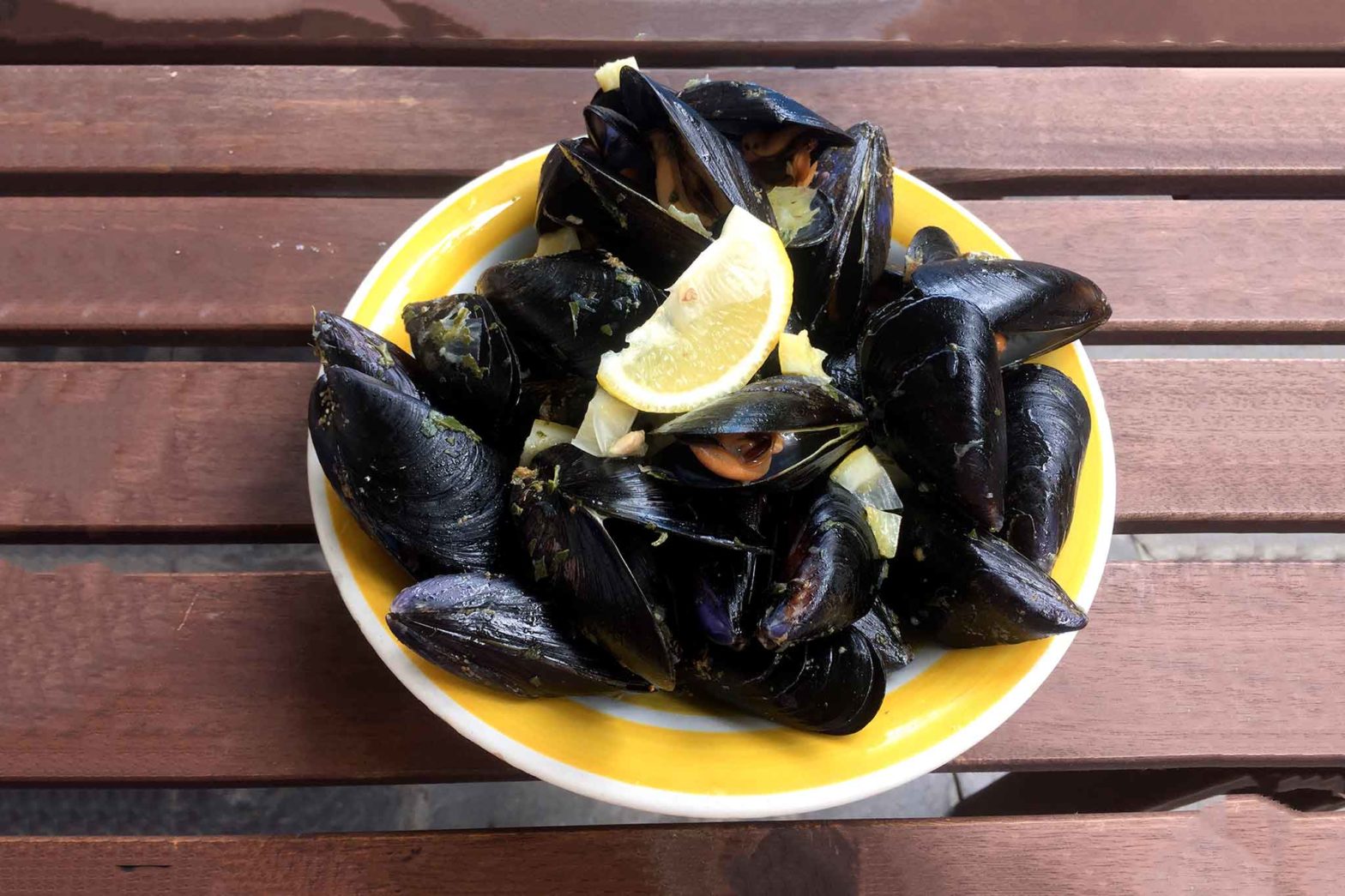cozze o muscoli alla marinara