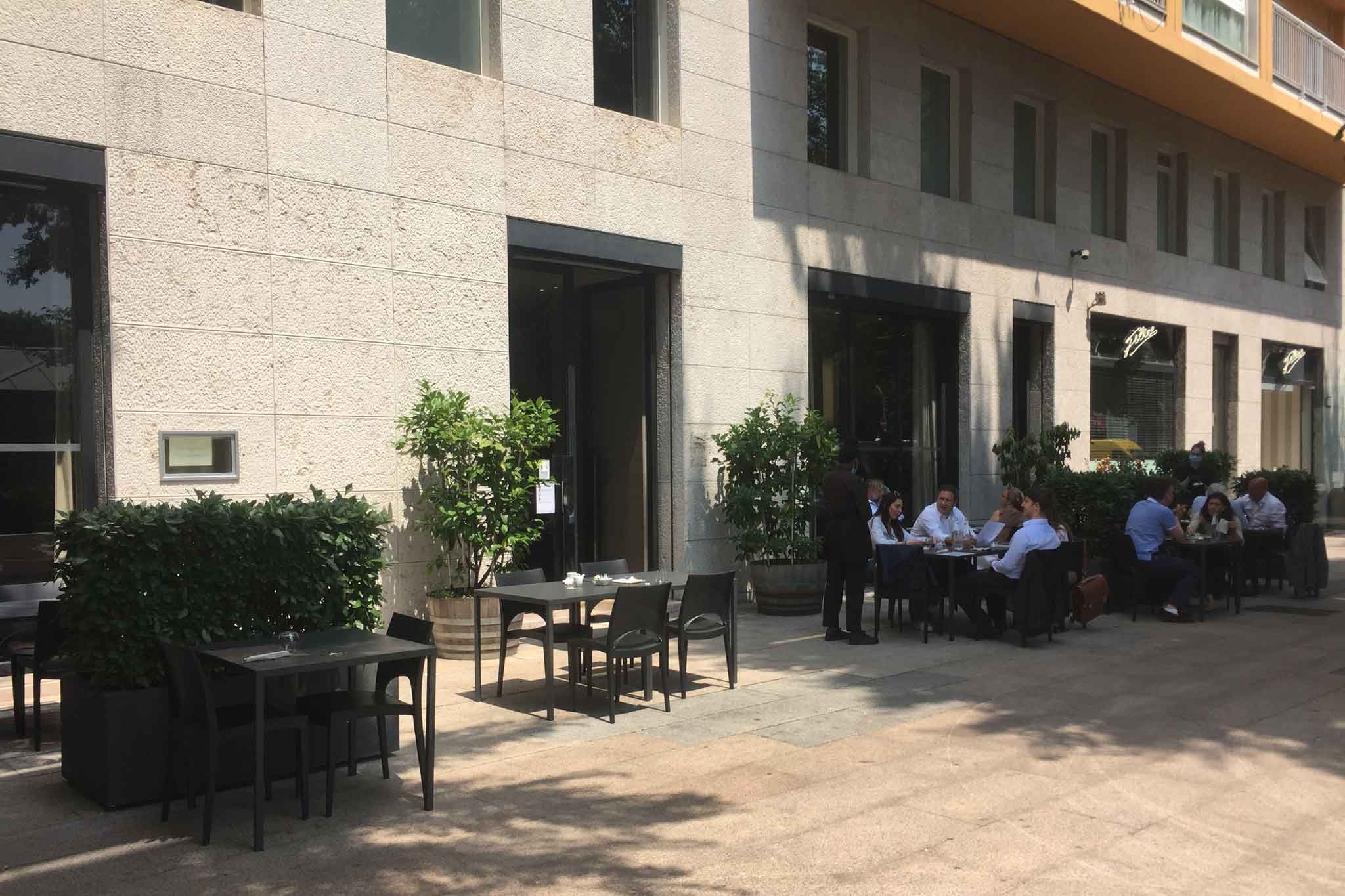 filippo la mantia dehors ristorante