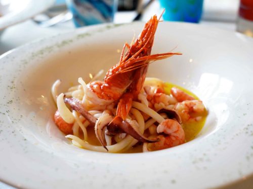 insalatina tiepida di mare