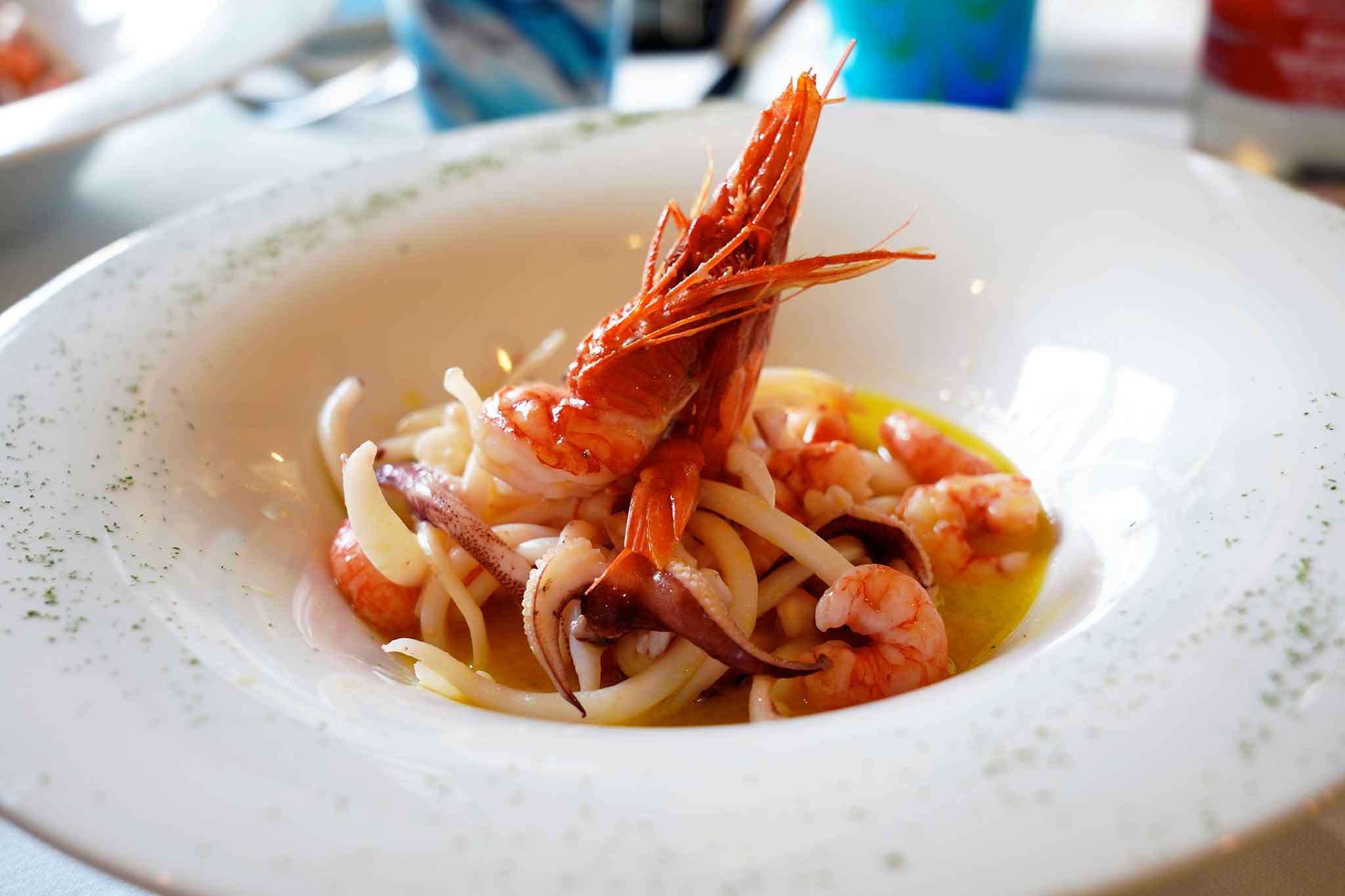 insalatina tiepida di mare