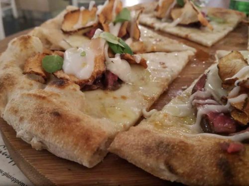 pizza con la carne Chateaubriand Daniele Gourmet Avellino