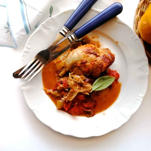 pollo e peperoni ricetta