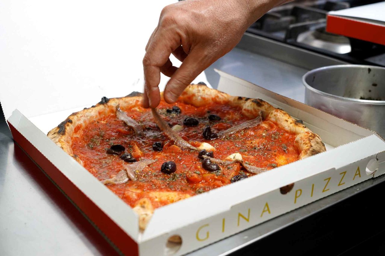 Gina Pizza alici