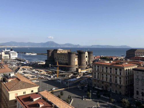Napoli panorama Maschio Angioino