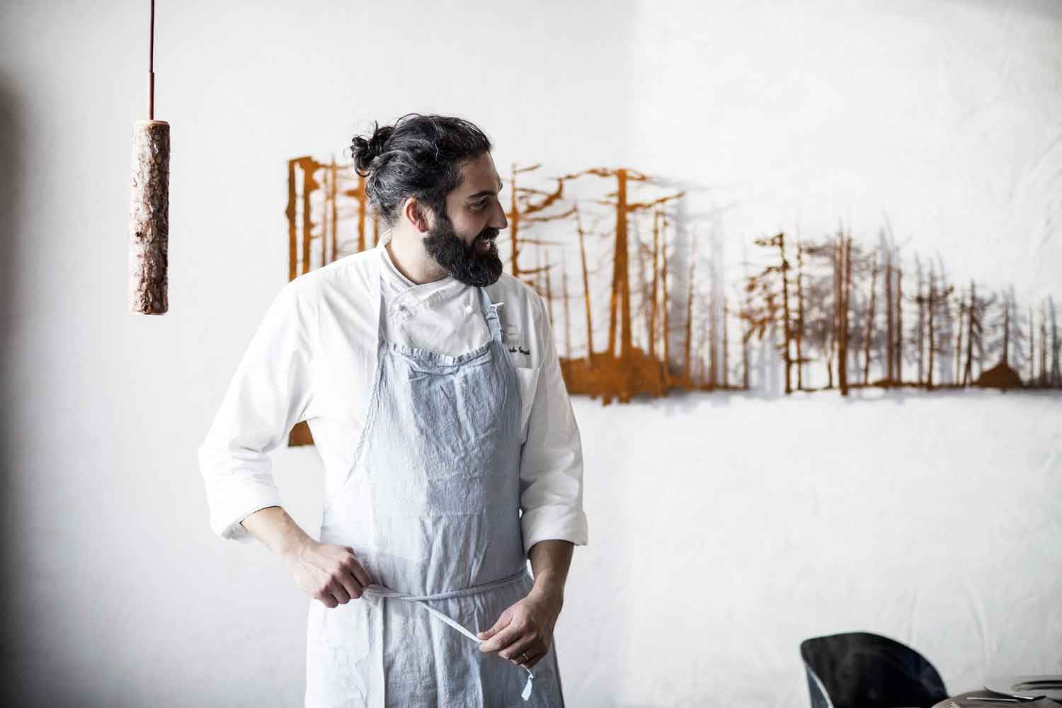 Riccardo Gaspari ristorante San Brite Cortina