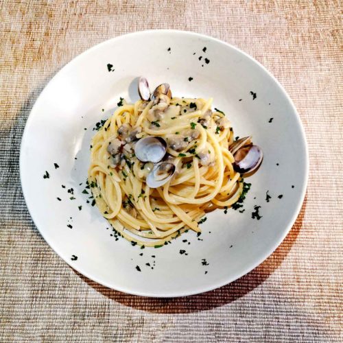 spaghetti con i lupini