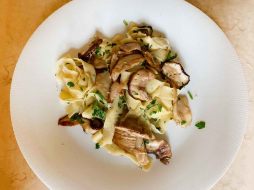 tagliatelle con i funghi porcini ricetta