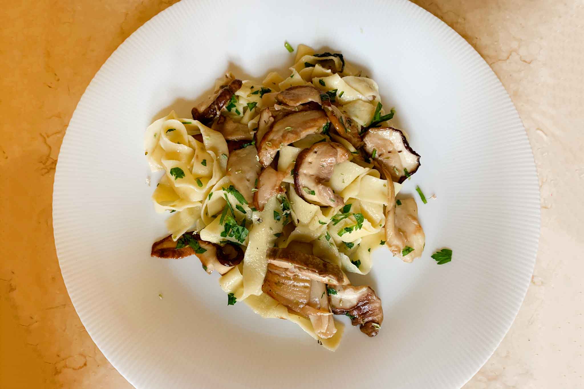 tagliatelle con i funghi porcini ricetta