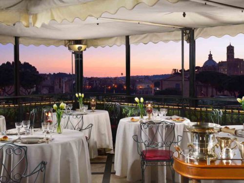 Hotel Forum Roma ristorante dpcm