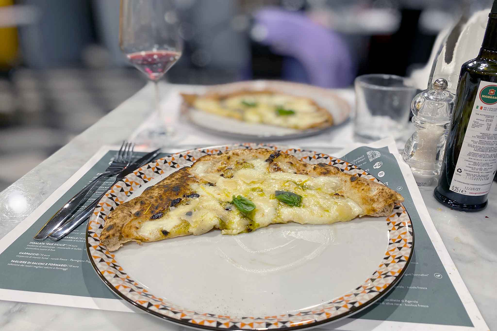 pizzeria Lievita Milano Sempione Piero della Francesca pizza brontese