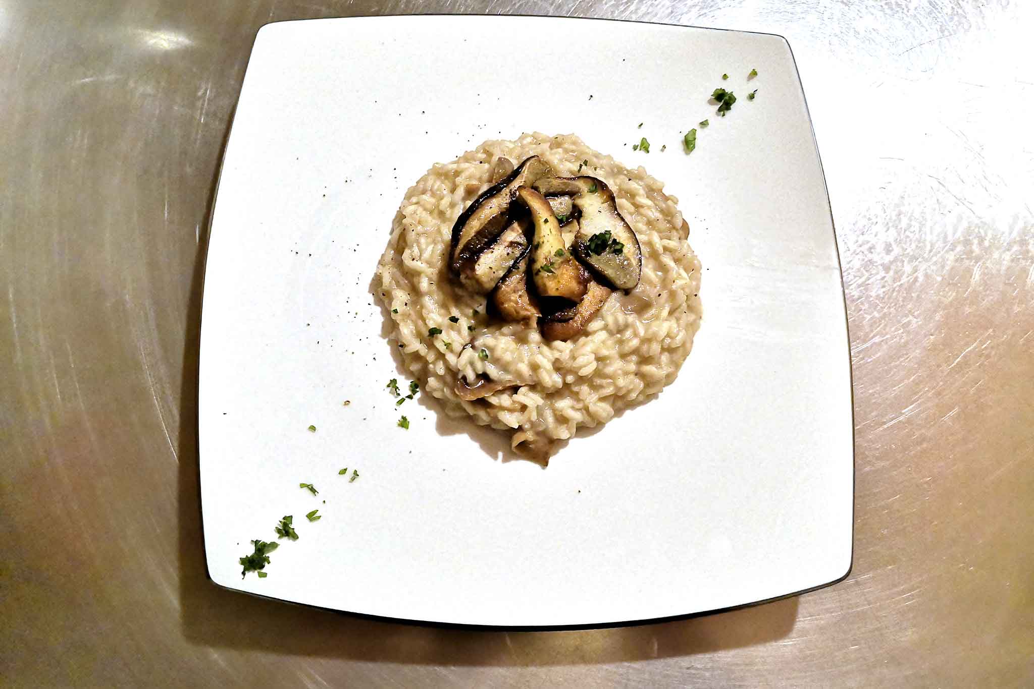 risotto ai funghi porcini