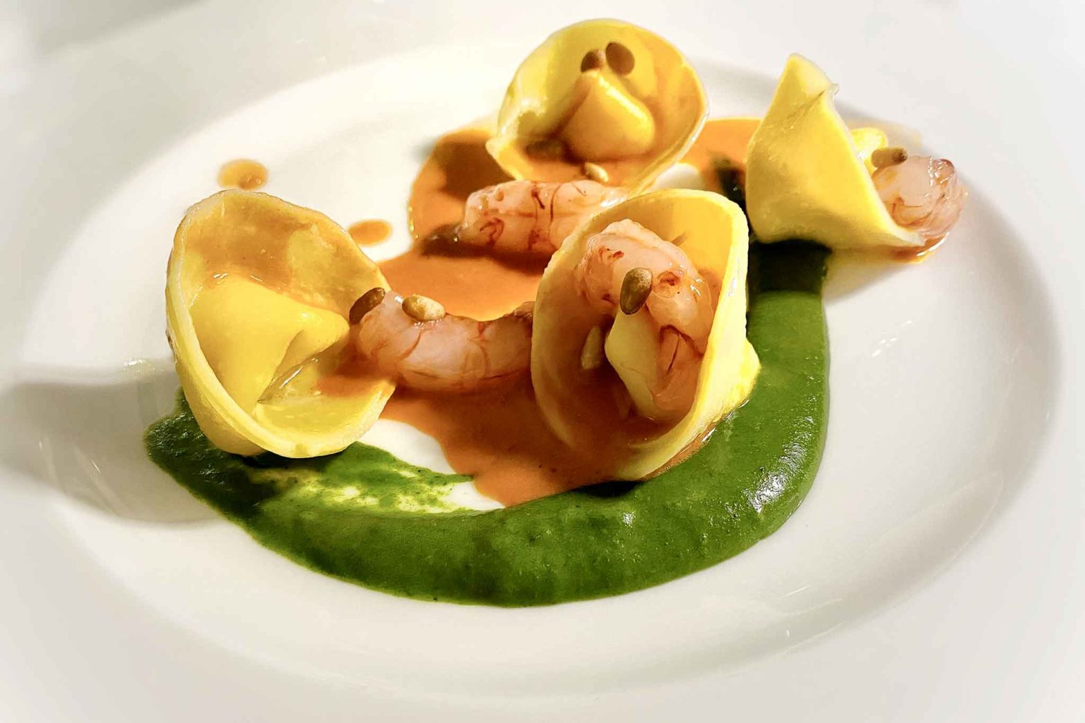 ristorante Amaranta Salento Puglia ravioli