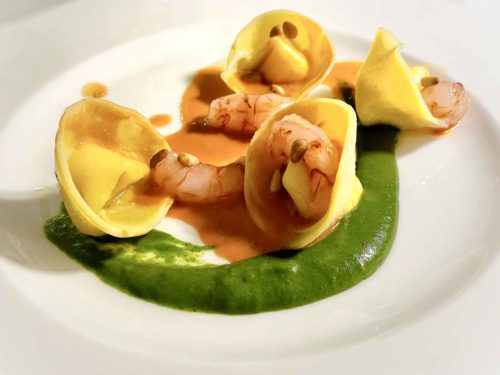 ristorante Amaranta Salento Puglia ravioli