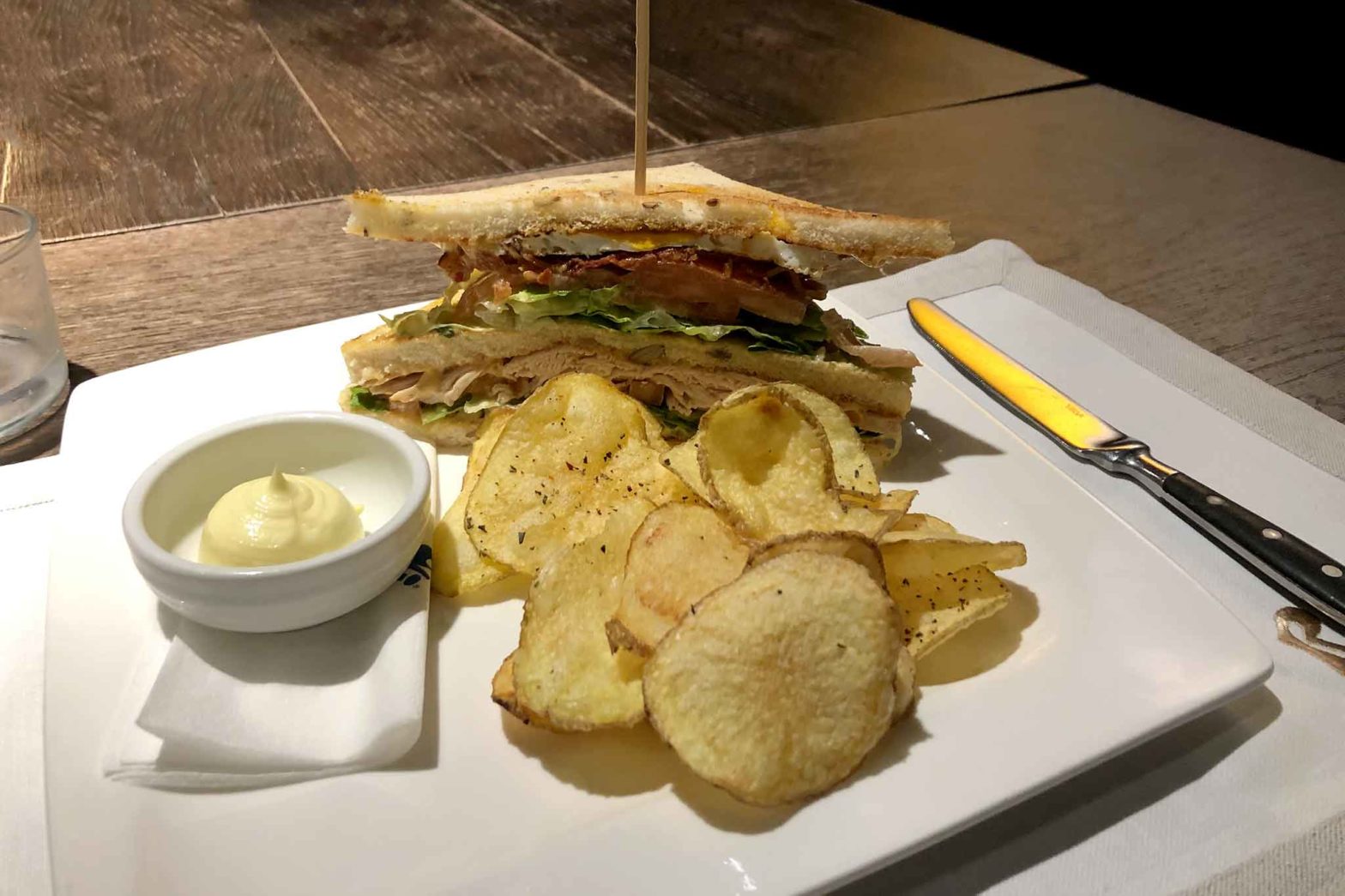Roscioli Caffe Roma Club Sandwich