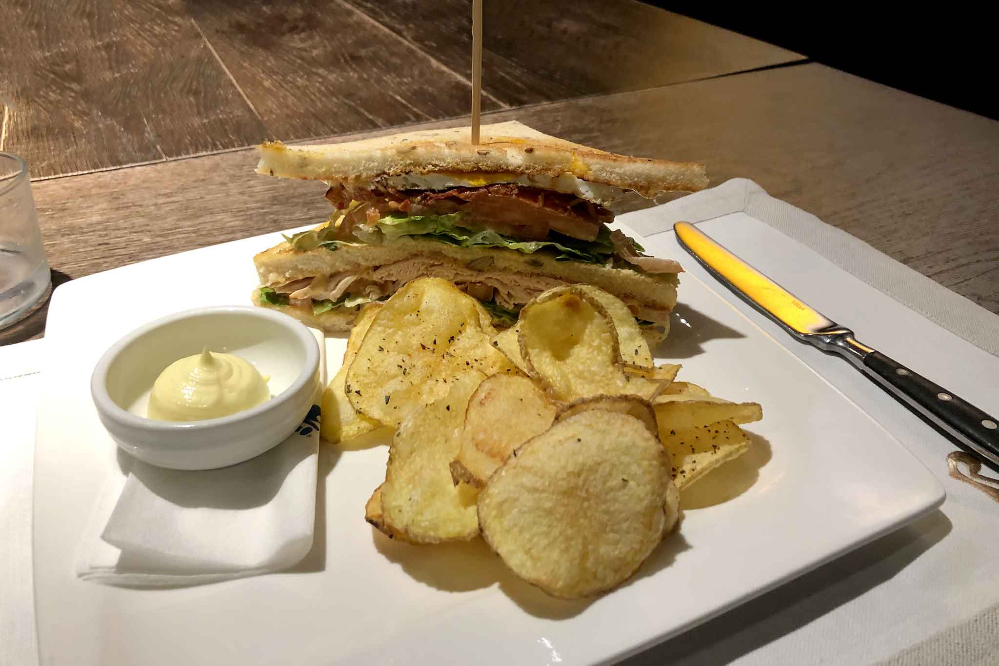 Roscioli Caffe Roma Club Sandwich