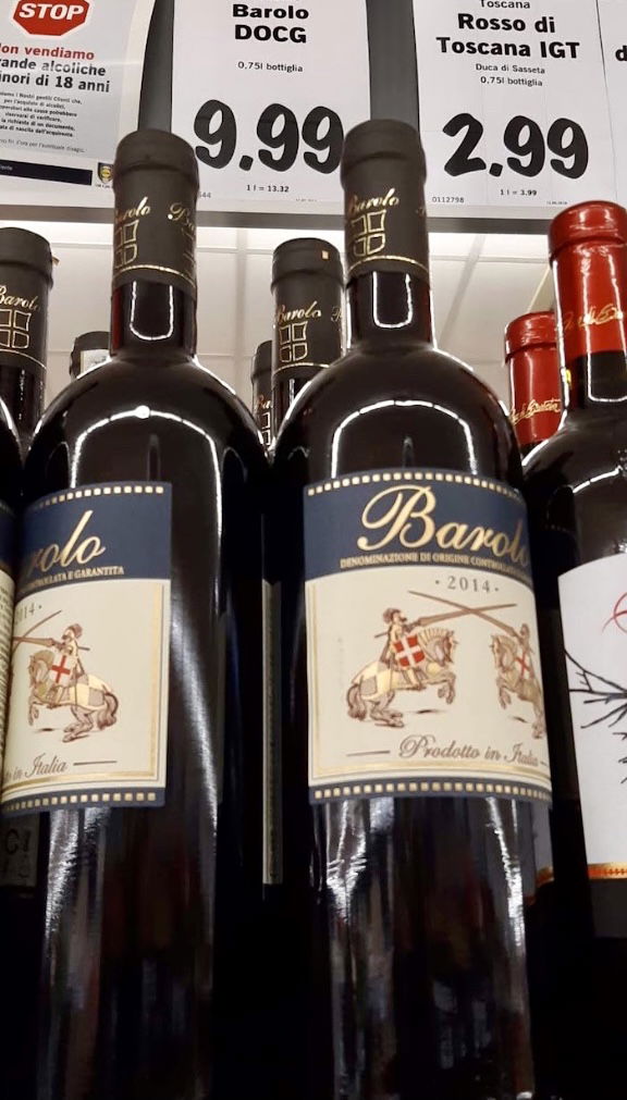 Barolo prezzo