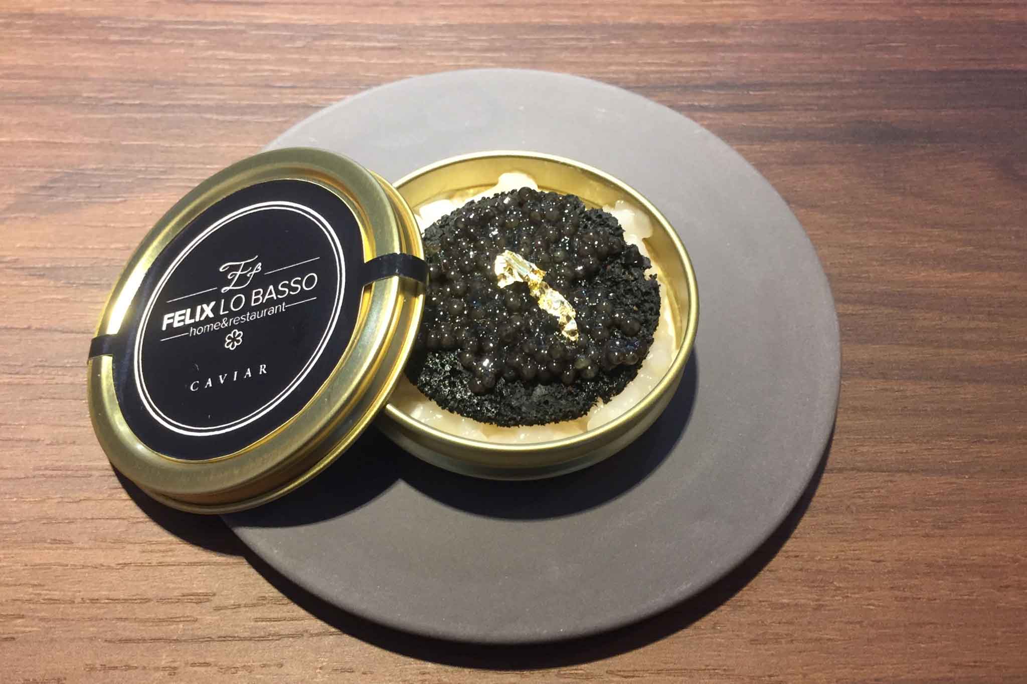 felix lo basso milano capasanta caviale